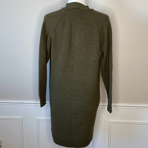 Madewell Henley Sweater Dress. NWT - Picture 5 of 9